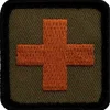 Café Viereck - Patch Kreuz