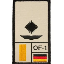 Café Viereck - Rank Patch Leutnant Luftwaffe