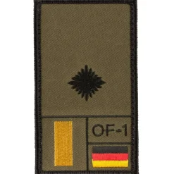 Café Viereck - Rank Patch Leutnant