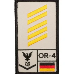 Café Viereck - Rank Patch Oberstabsgefreiter Marine
