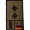Café Viereck - Rank Patch Oberleutnant
