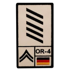 Café Viereck - Rank Patch Oberstabsgefreiter