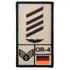 Café Viereck - Rank Patch Stabsgefreiter Luftwaffe