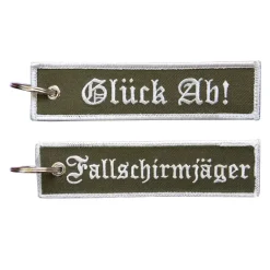 Café Viereck - Schlüsselanhänger Fallschirmjäger Glück ab
