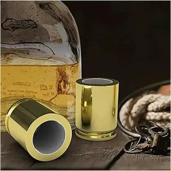 Caliber Gourmet - Shotgläser 50 Caliber goldfarben 2er Set