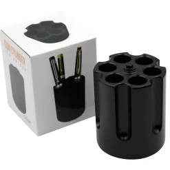 Caliber Gourmet - Stifthalter Revolverzylinder schwarz