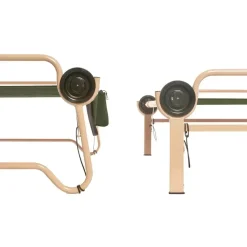 Disc-O-Bed - Feldbett Arm-O-Bunk mit Seitentaschen oliv