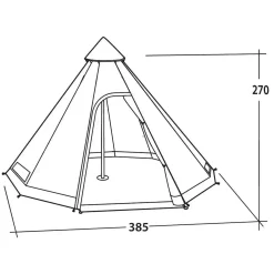 EasyCamp - Zelt Tipi