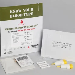 Eldoncard - Schnelltest Blutgruppe One Man Kit