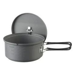 Esbit - Kochset Trockenbrennstoff 1 L Aluminium hartanodisiert