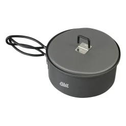 Esbit - Kochset Trockenbrennstoff 1 L Aluminium hartanodisiert