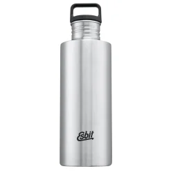Esbit - Trinkflasche Sculptor 1 L Edelstahl silberfarben