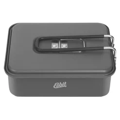 Esbit - Trockenbrennstoff Kochset 1.1 L Aluminium hartanodisiert