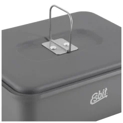 Esbit - Trockenbrennstoff Kochset 1.1 L Aluminium hartanodisiert