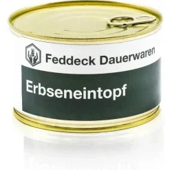 Feddeck Dauerwaren - Fertiggericht Dose Erbseneintopf 400 g