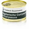 Feddeck Dauerwaren - Fertiggericht Dose Vegetarische Currywurst mit Currysoße 400 g