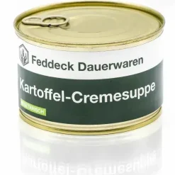 Feddeck Dauerwaren - Fertiggericht Dose Kartoffel-Cremesuppe 400 ml