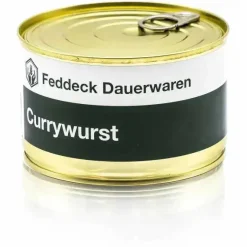 Feddeck Dauerwaren - Fertiggericht Dose Currywurst 400 g