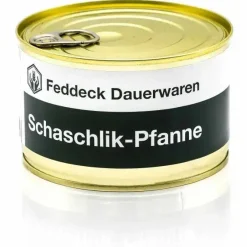 Feddeck Dauerwaren - Fertiggericht Dose Schaschlik-Pfanne 400 g