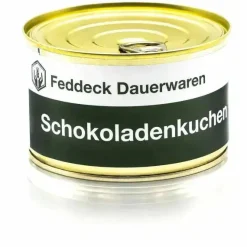 Feddeck Dauerwaren - Schokoladenkuchen Dose 170g