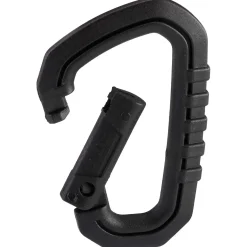 FMA - Karabiner Set Typ D Quick Hook groß schwarz
