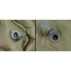 Fox Outdoor - Aufblasbare Isomatte mit Kopfteil