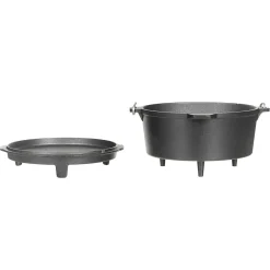 Fox Outdoor - Feuertopf Dutch Oven Gusseisen 3.8 L