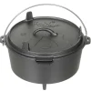 Fox Outdoor - Feuertopf Dutch Oven Gusseisen 5.7 L