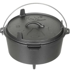 Fox Outdoor - Feuertopf Dutch Oven Gusseisen 5.7 L