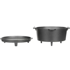 Fox Outdoor - Feuertopf Dutch Oven Gusseisen 5.7 L