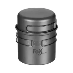 Fox Outdoor - Kochgeschirr Topf Pfanne Titan
