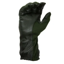 Französische Armee - Fliegerhandschuh leicht Georges Morand Oliv neuwertig