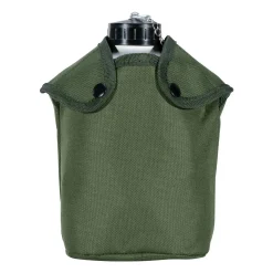 Französische Armee - Französische Feldflasche Alu m. Hülle