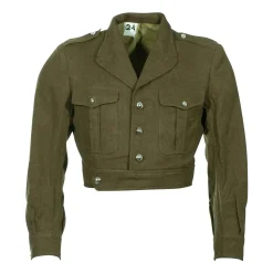 Französische Armee - Französische Jacke IKE Wolltuch gebraucht