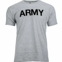 Fruit of the Loom - T-Shirt Army grau Big A