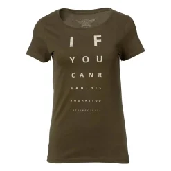 720gear - T-Shirt If you can read this army Frauen