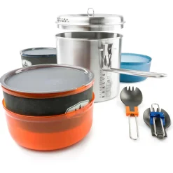 GSI Outdoors - Kochset Glacier Stainless Dualist II