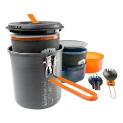GSI Outdoors - Kochset Halulite Microdualist II mehrfarbig