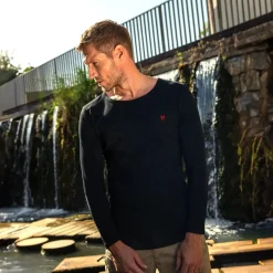 Hanta - Sweatshirt Classic mit U-Boot Ausschnitt