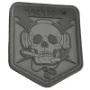Hazard 4 - 3D-Patch SpecOp Skull schwarz