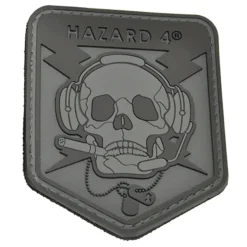 Hazard 4 - 3D-Patch SpecOp Skull schwarz
