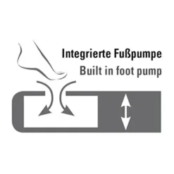 High Peak - Trekking-Matratze Texas dark grey