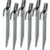 Highlander - Flachstahl Heringe 18 cm 6er Pack