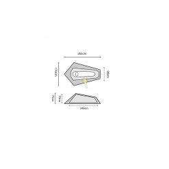 Highlander - Zelt Blackthorn 1 Person