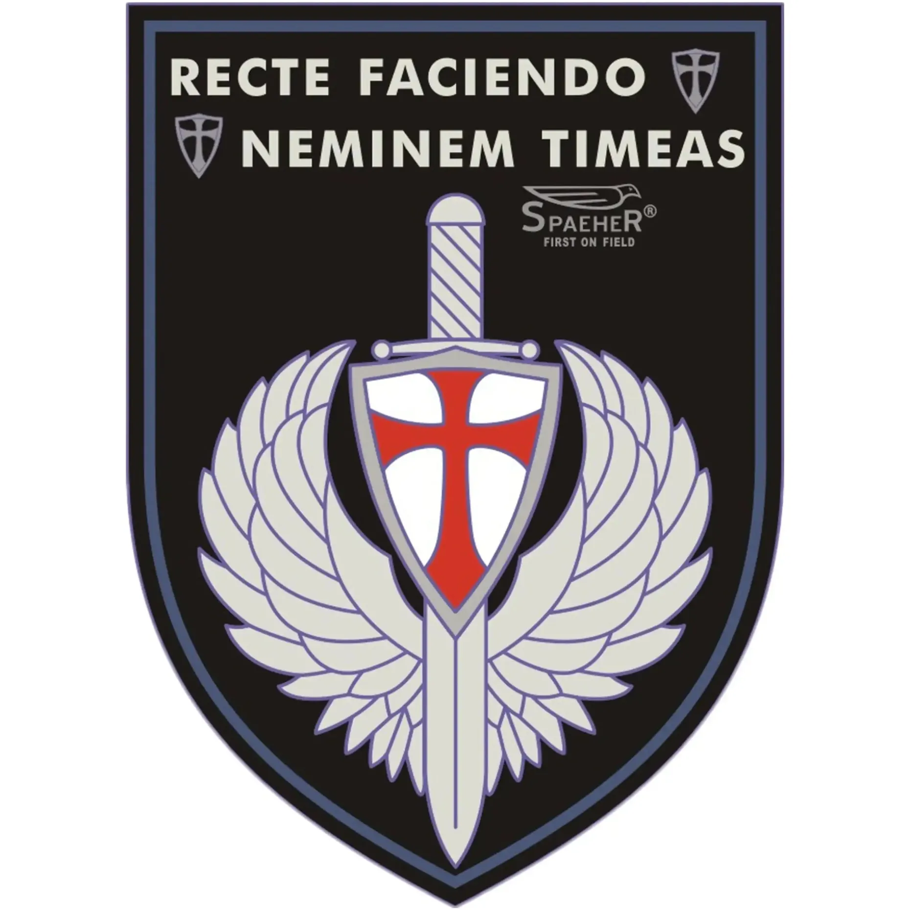 Jackets To Go - JTG 3D Patch Recte Faciendo Neminem Timeas