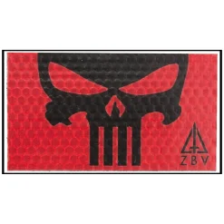 Jackets To Go - Reflektierender Patch Red Punisher