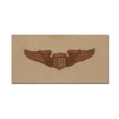 JR Emblem Co. - Abzeichen US Pilot Textil desert