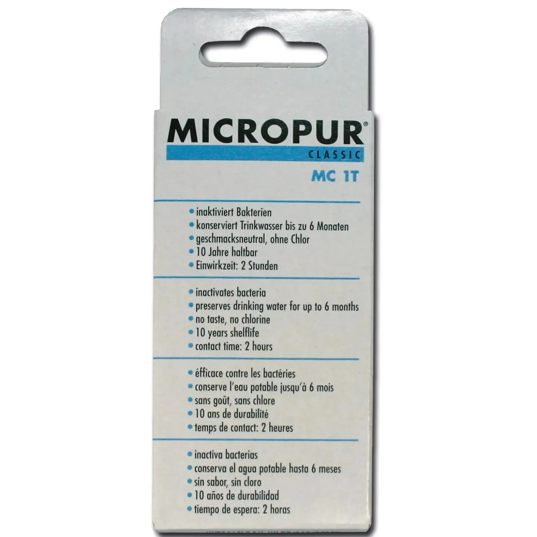 Katadyn - Micropur Classic MC 1T 100 Stk.