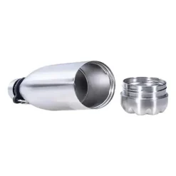 KH Security - Hidden Safe Edelstahlflasche silberfarben