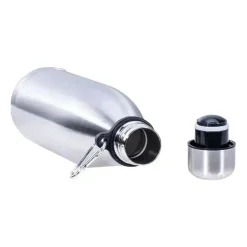 KH Security - Hidden Safe Edelstahlflasche silberfarben